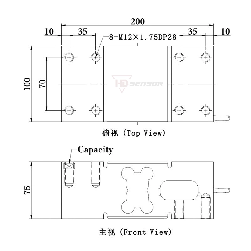 High Precision Bend Beam types of load cells