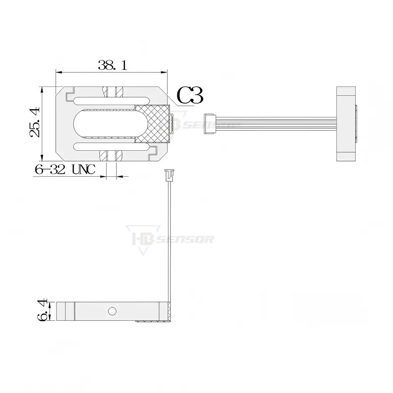 S Type Tension Load Cell Sensor For Crane Scales for size