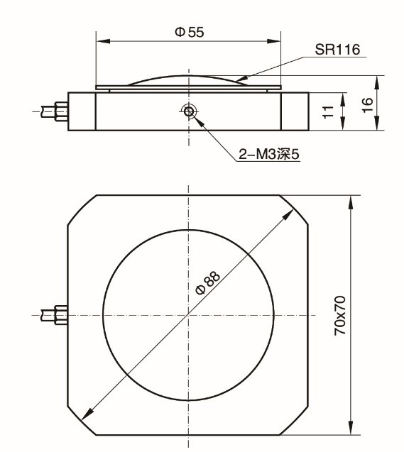 HBTLS811JH Tiny Micro Small Pedal Force Sensor