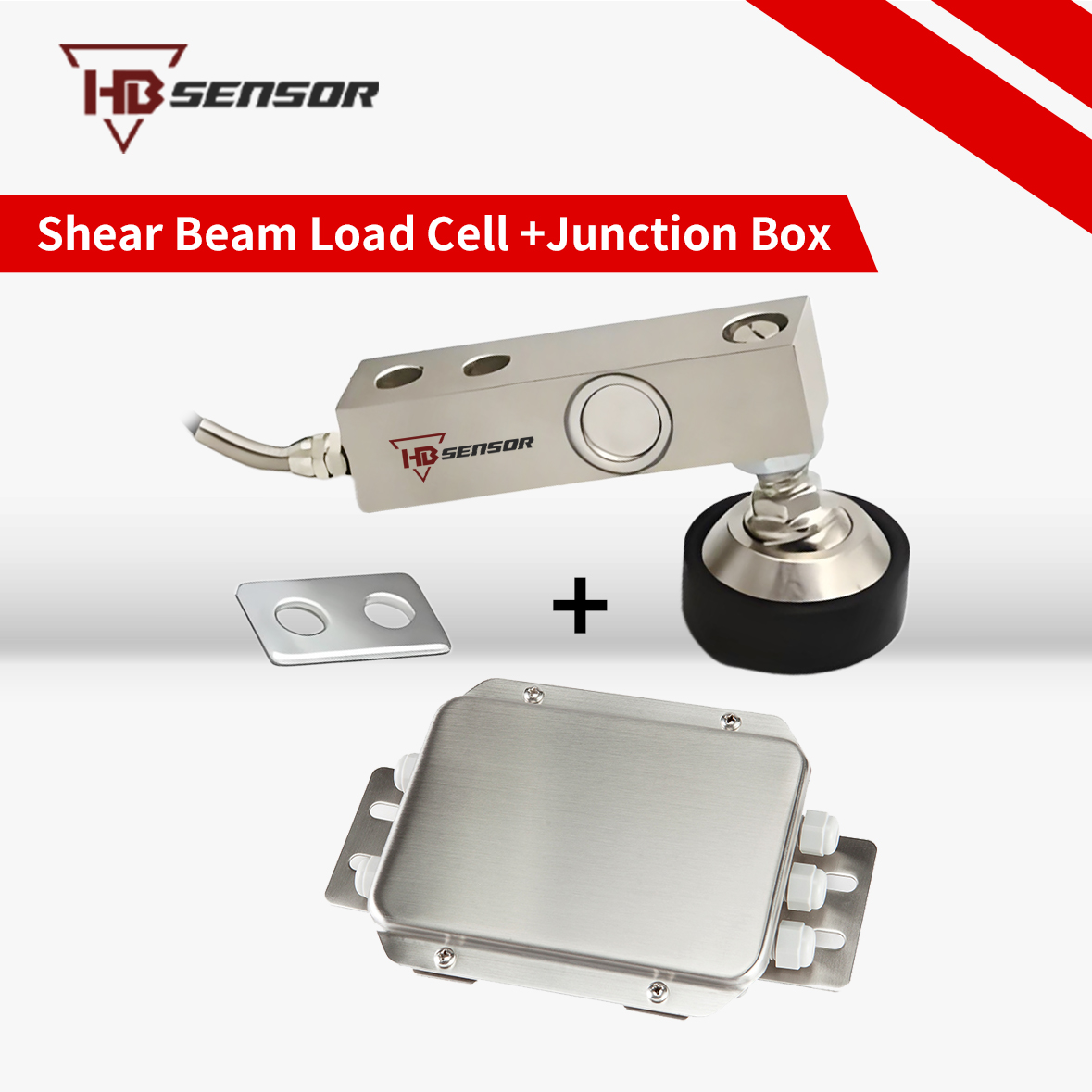Shear Beam Load Cell with Junction Box