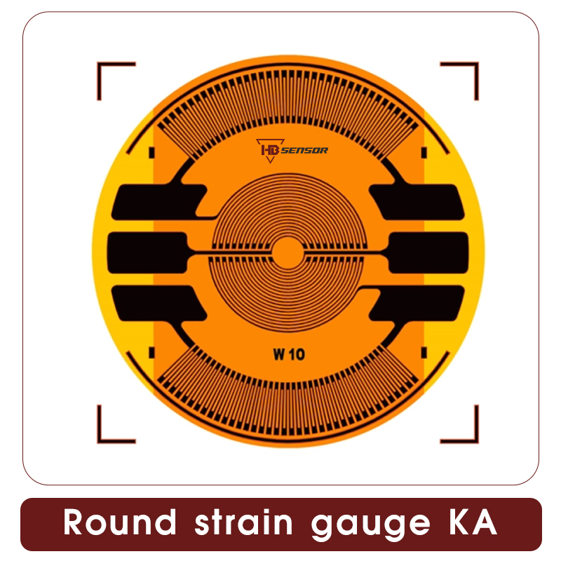 Round strain gauge KA