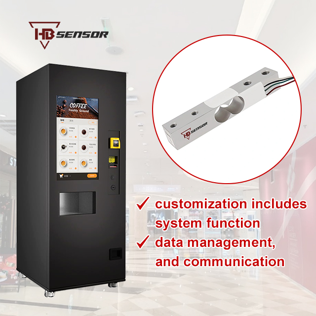 Coffe vending machine micro load cell