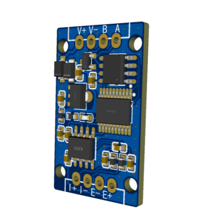 Digital load cell chip