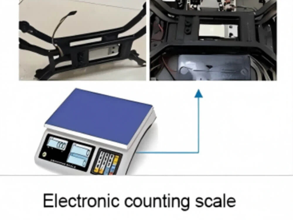 single point load cell for counting scales