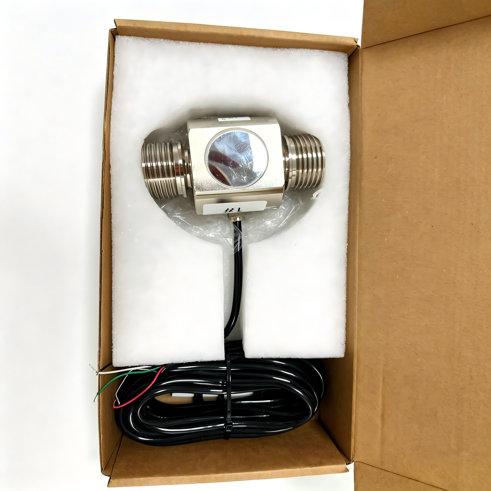 "10T Flange Column Load Cell HB3-D01 Industrial Force Measuring Sensor (1)" "Original Package for 10T Flange Load Cell & Accessories" 